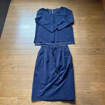 PINKY&DIANNE 네이비 스커트 셋업 사이즈 38