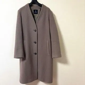 nano universe 그레이지 롱 코트