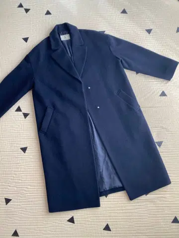 N 내추럴 뷰티 베이직 비버 멜톤 코트