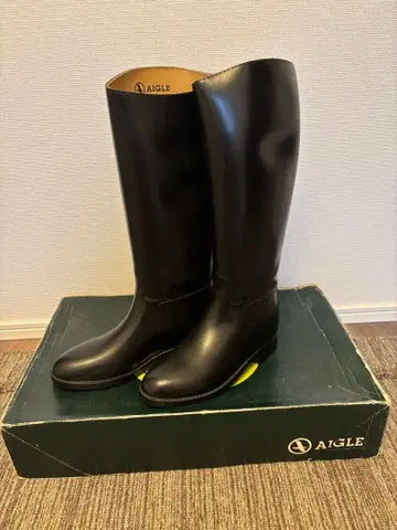 AIGLE 블랙 장화 M 사이즈