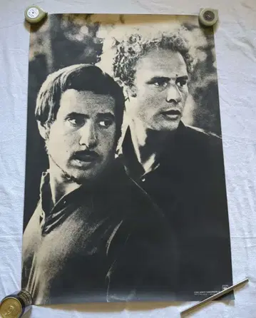 레어 사이먼 앤 가펑클 대형 포스터