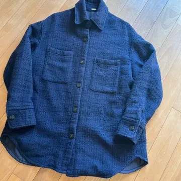 MUSE Deuxieme Classe 네이비 자켓 코트