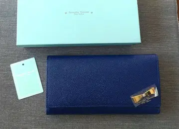 Samantha Thavasa 장지갑 네이비 박스 포함