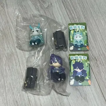 라오헤이 전기 트레이딩 미니 피규어 지붕 위 시리즈 풍식 허회