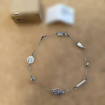 SERGE THORAVAL 실버 플레이트 목걸이