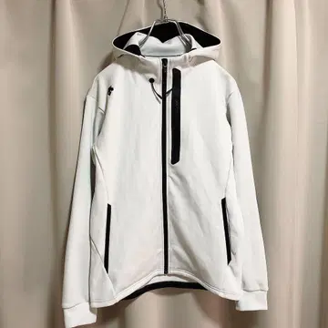 데상트 DESCENTE 윈드크로스 후데트 후드티 화이트 M