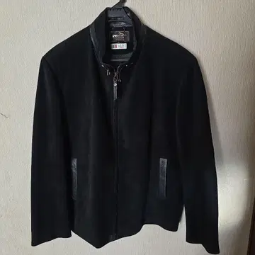 이탈리아제 블랙 가죽 자켓 L 사이즈