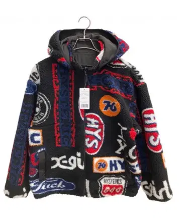 X-girl x HYSTERIC GLAMOUR 리버서블 보아 자켓