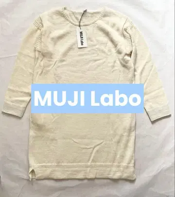 MUJI Labo 무인양품 튜닉 니트 아이보리