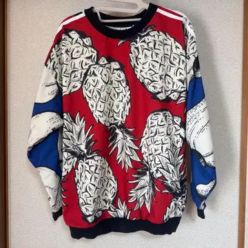 adidas 파인애플 몬스테라 맨투맨