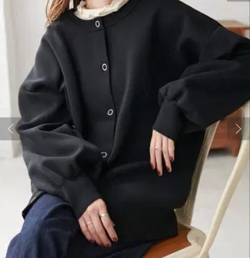 새상품 Discoat [전후 2WAY] 스폰디쉬 가디건