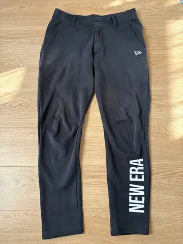 뉴에라 골프 라이트테크 맨투맨 팬츠 블랙 M
