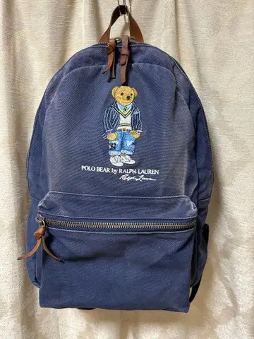 랄프 로렌 폴로베어 자수 백팩