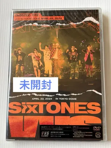 SixTONES VVS 일반ver ( 3DVD )