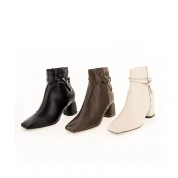 RANDA 앵클부츠 아이보리 S