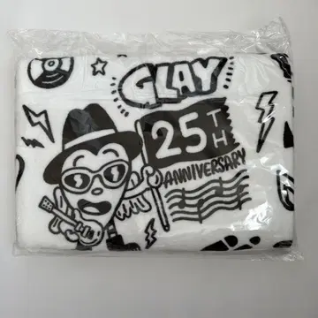 25th GLAY x chocomoo 콜라보 BIG 타월 화이트