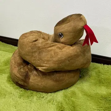 뱀 봉제 인형 교토수족관 3미터