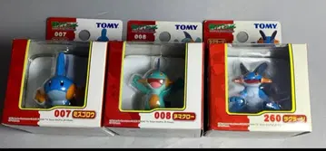 포켓몬 몬스터 컬렉션AG 물짱이 늪짱이 대짱이