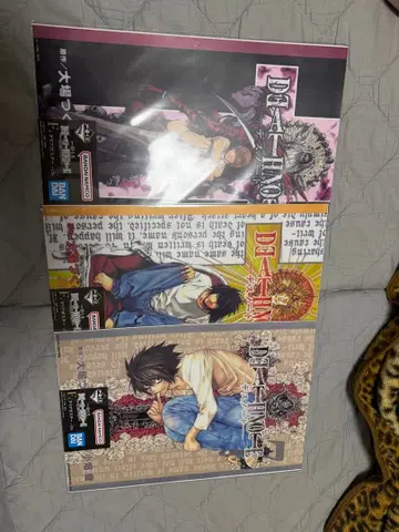 제일복권 데스노트 F상 클리어 포스터 총 3종