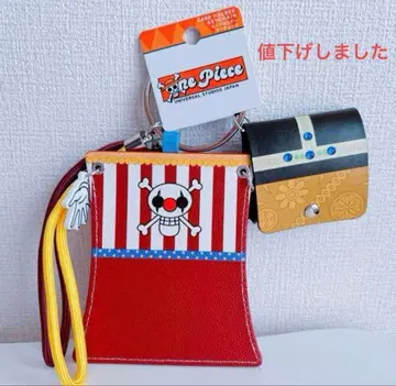 원피스 카드 홀더 키체인 배기
