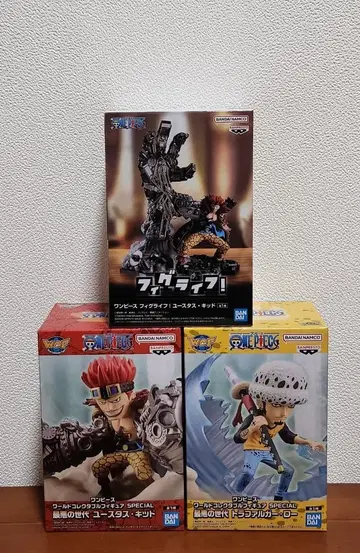 [원피스] 키드 & 로 피규어 3개 세트