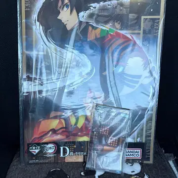 귀멸의 칼날 제일복권 E상 토미오카 기유 아크릴 키링 포스터 포함