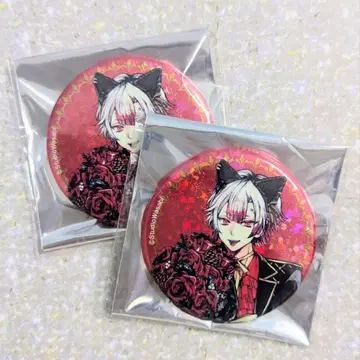 악마고양이 아몬 난자타운 굿즈 캔뱃지 2개 세트