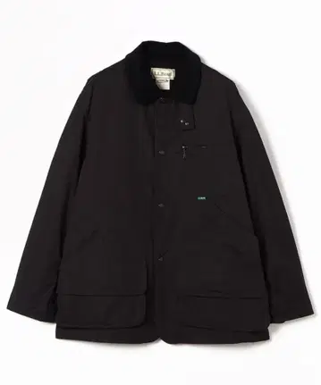 LLbeen 헌팅 자켓 M 사이즈 블랙 코듀로이