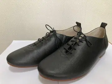 [clate] 스트링 슈즈 플랫슈즈 (블랙 컬러) 23cm