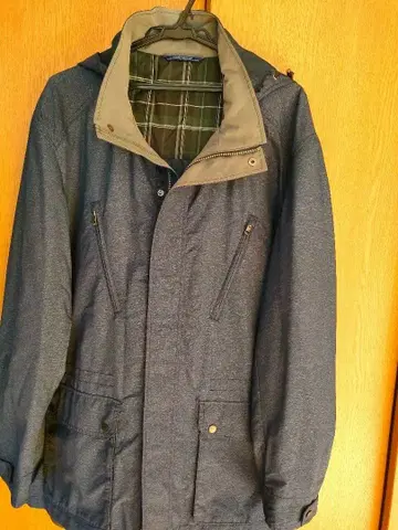 크로커다일 네이비 마운틴 후드티 코트 3L