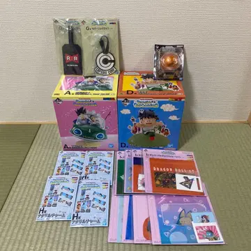 제일복권 드래곤볼 SNAP COLLECTION2 ADFGHI상 세트