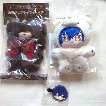 앙스타 이츠누이 플러피 베어 앞머리 클립 사자나미 쥰 세트