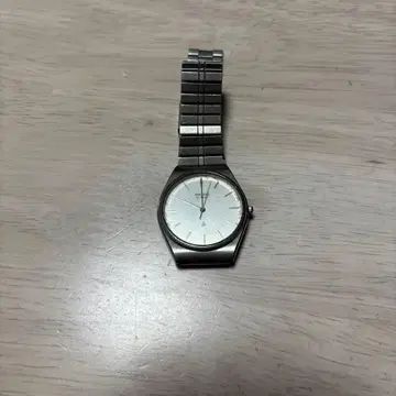 쿼츠 손목시계 실버 스테인리스