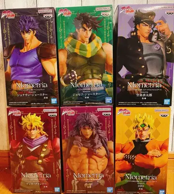 죠죠의 기묘한 모험 Mometria 피규어 6개 세트