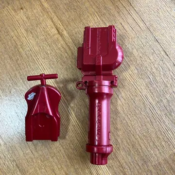 메탈 파이트 베이블레이드 베이 런처 & 런처 그립 마즈 레드