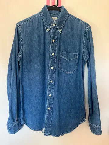 orSlow 데님 버튼업 셔츠