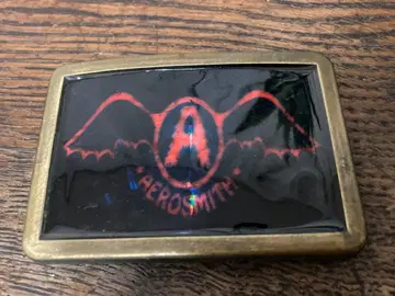 AEROSMITH 에어로스미스 윙 로고 벨트 버클