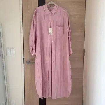 그린 라벨 릴랙싱 셔츠 원피스 새상품