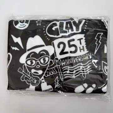 25th GLAY x chocomoo 콜라보 BIG 타월 블랙