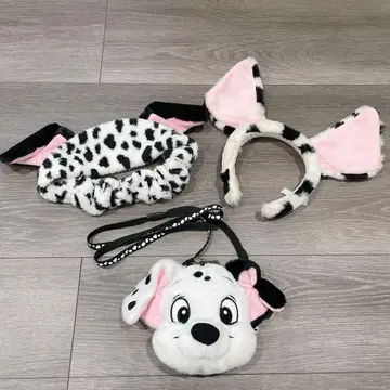 101마리 강아지 머리띠 코인 케이스 헤어밴드