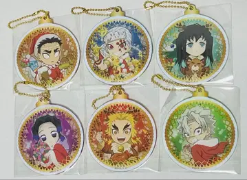 [ 미사용 ] 귀멸의 칼날 기둥 크리스마스 아크릴 참 [ 묶음 판매 ]