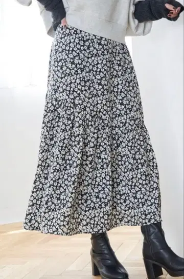 rope picnic 로페피크닉 모듬 패턴 캉캉 스커트