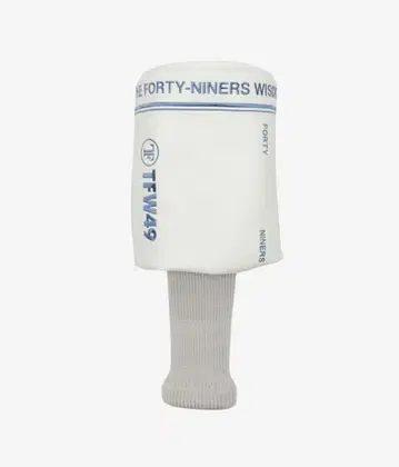 TFW49 골프헤드커버 미사용 새상품 드라이버용 화이트