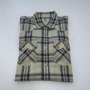 플랫 헤드 긴팔 셔츠 40