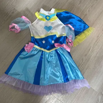 프리큐어 스타일 드레스 큐어 스카이