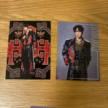 EXILE 포토 카드 후지와라 이츠키 시크릿