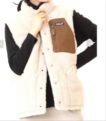 Framework Patagonia 리버서블 플리스 베스트 아이보리