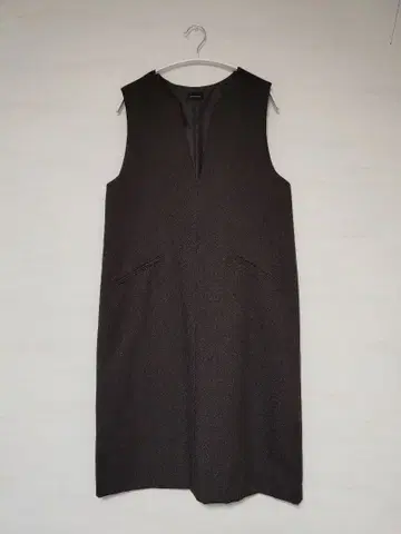 그린 라벨 릴랙싱 트위드 오버롤 스커트