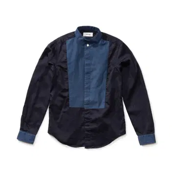 SINME 셔츠 부솜 네이비 L SHIRT BOSOM
