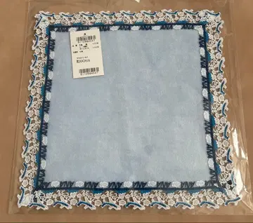 치카자와 레이스 for ANA 타월 손수건 아쿠아 블루